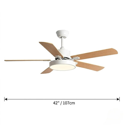 White or Bronze DC Motor Ceiling Fan