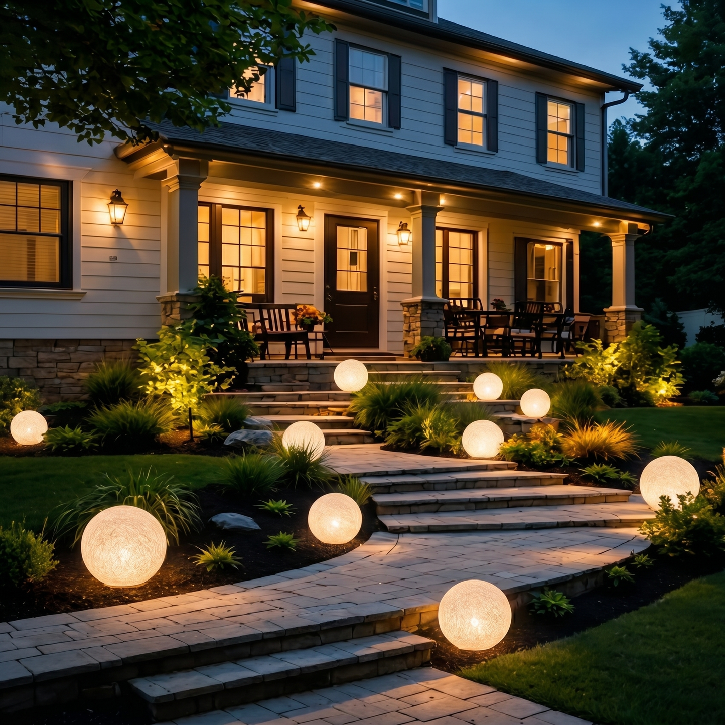 Solar Moon Globe Lamp IP65