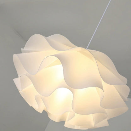 Wavy Scalloped Layered Pendant Light