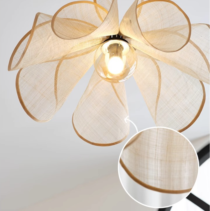 Petal Linen Pendant Light