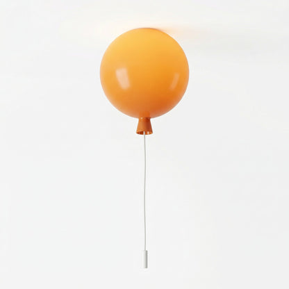 Balloon Glass Flush Mount for Kids Rooms