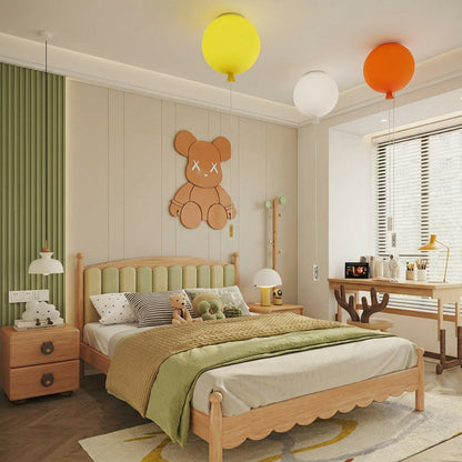Balloon Glass Flush Mount for Kids Rooms