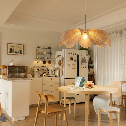 Petal Linen Pendant Light