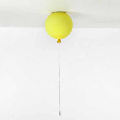 Balloon Glass Flush Mount for Kids Rooms