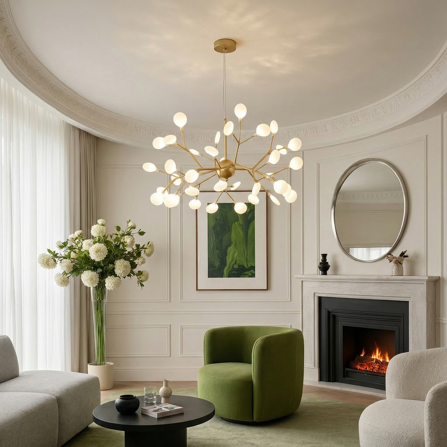 Firefly Branch LED Chandelier