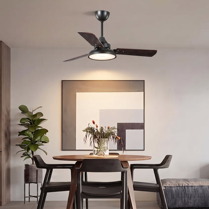 Nordic 3-Blade Wood Fan with Remote