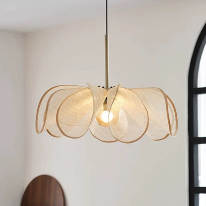 Petal Linen Pendant Light