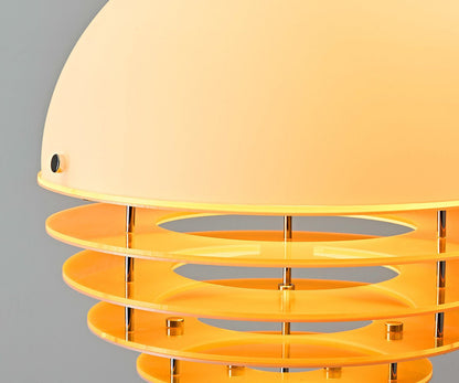 Tiered Louvered Hive Pendant Light