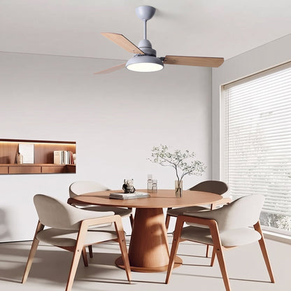 Nordic 3-Blade Wood Fan with Remote