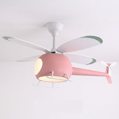 Helicopter Kids Ceiling Fan Light
