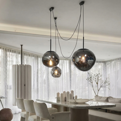 Melt Mirror Glass Pendant Light