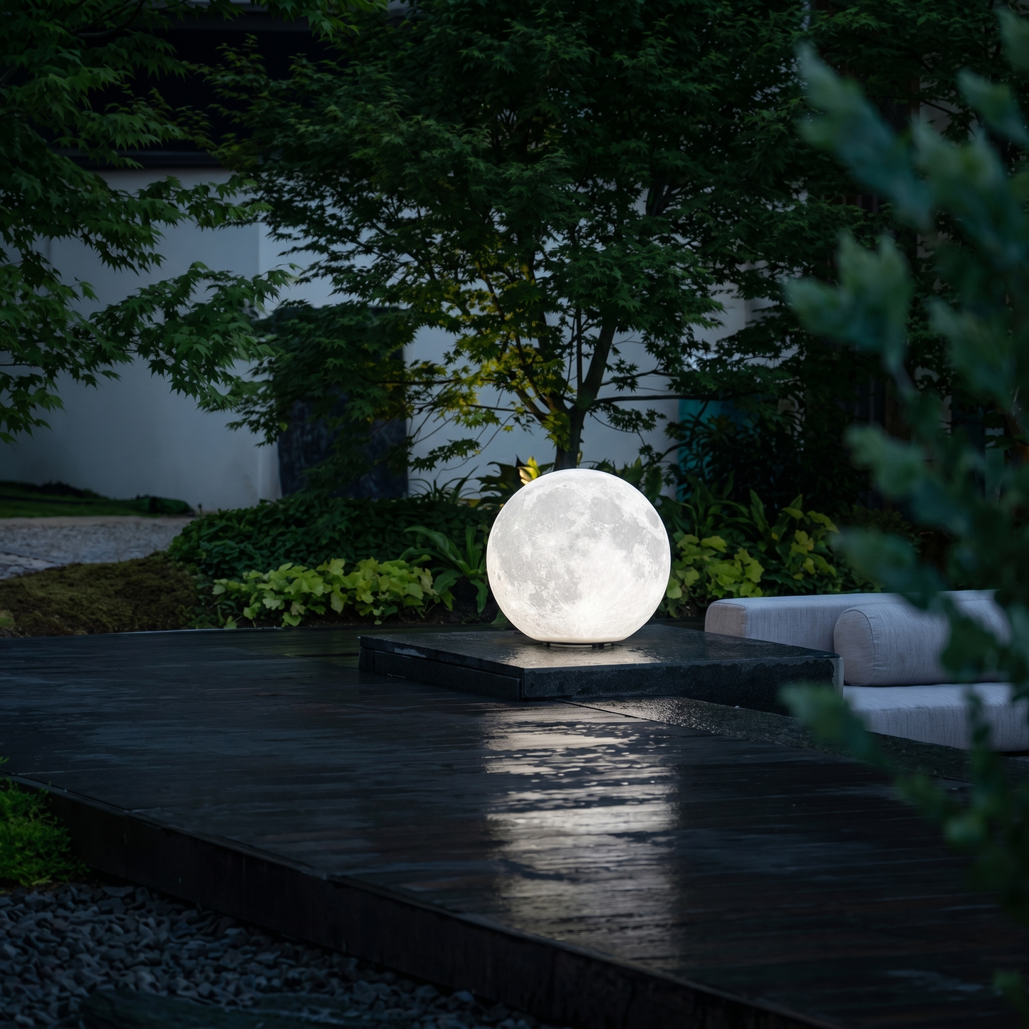 Solar Moon Globe Lamp IP65