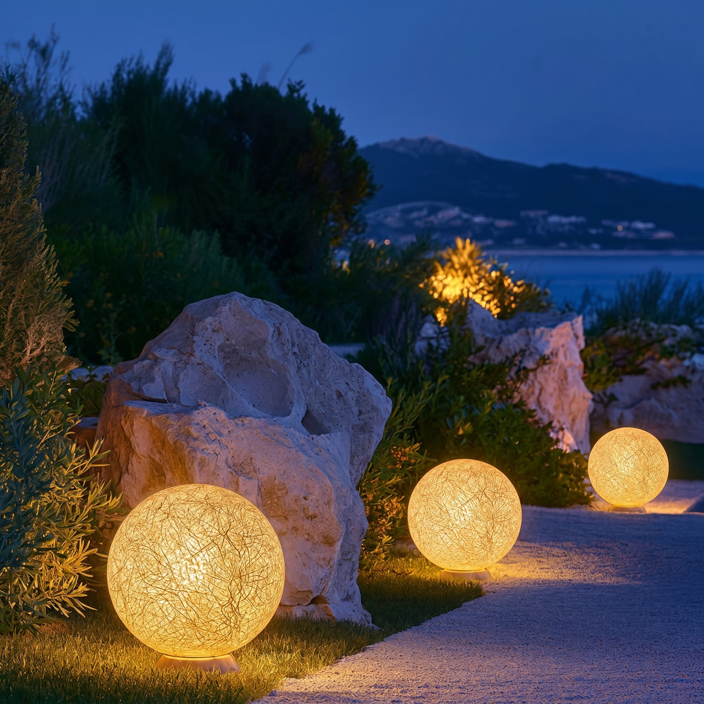 Solar Moon Globe Lamp IP65