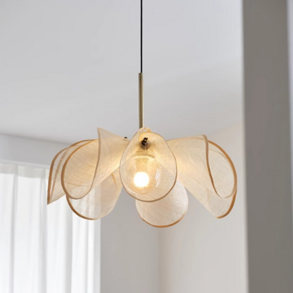 Petal Linen Pendant Light