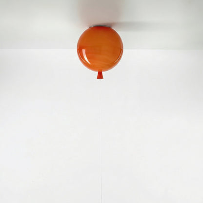 Balloon Glass Flush Mount for Kids Rooms