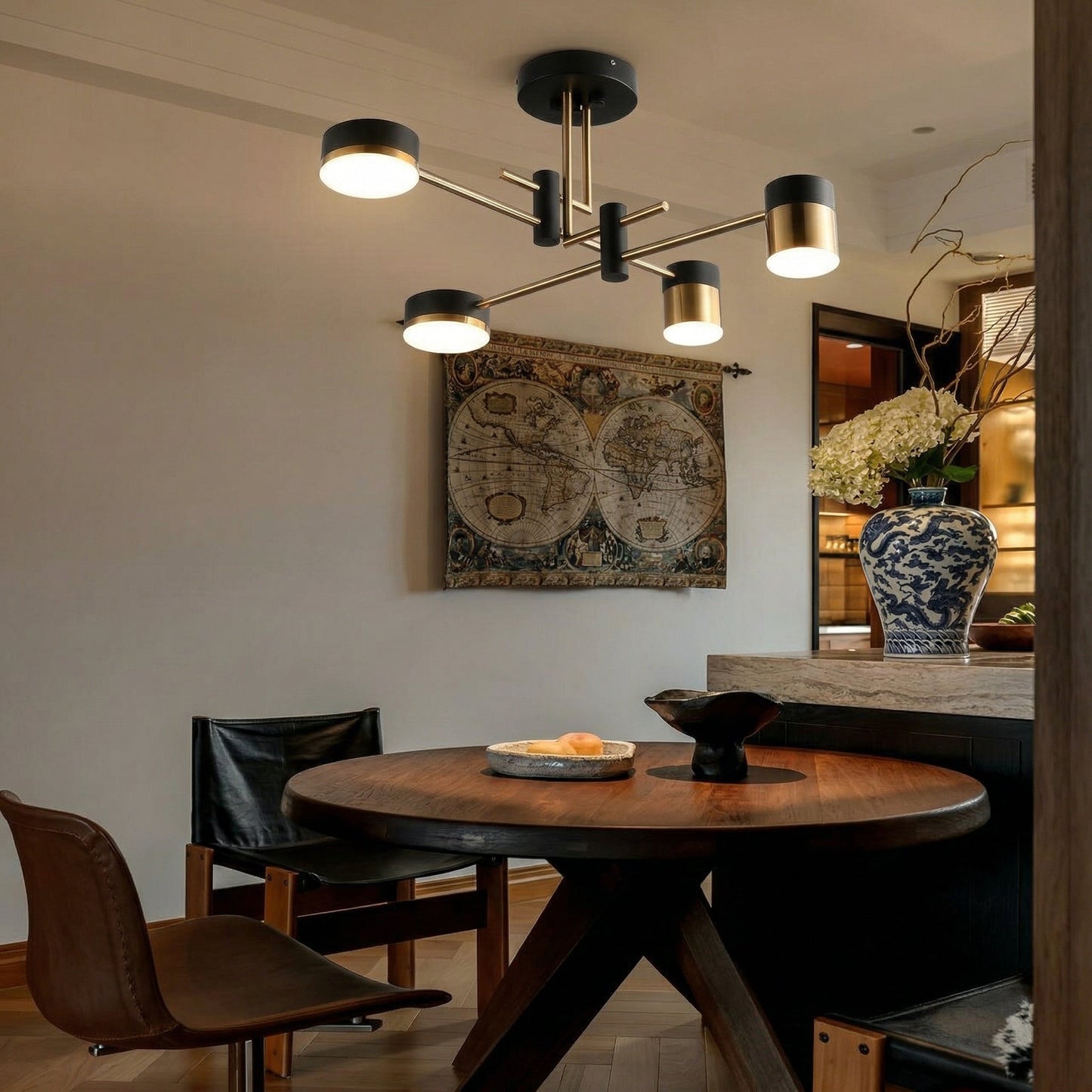 Wave Linear LED Chandelier