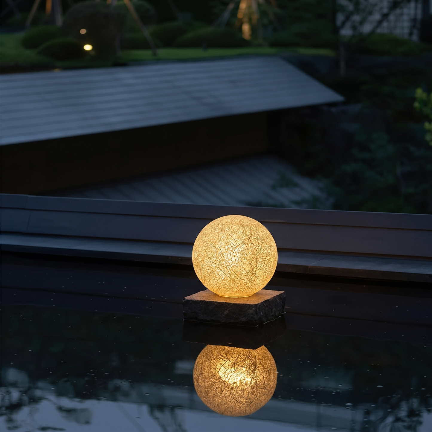 Solar Moon Globe Lamp IP65