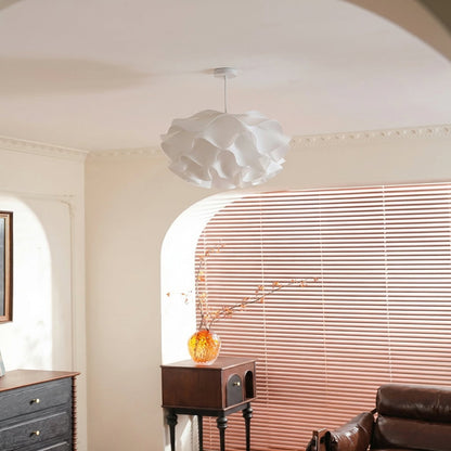 Wavy Scalloped Layered Pendant Light